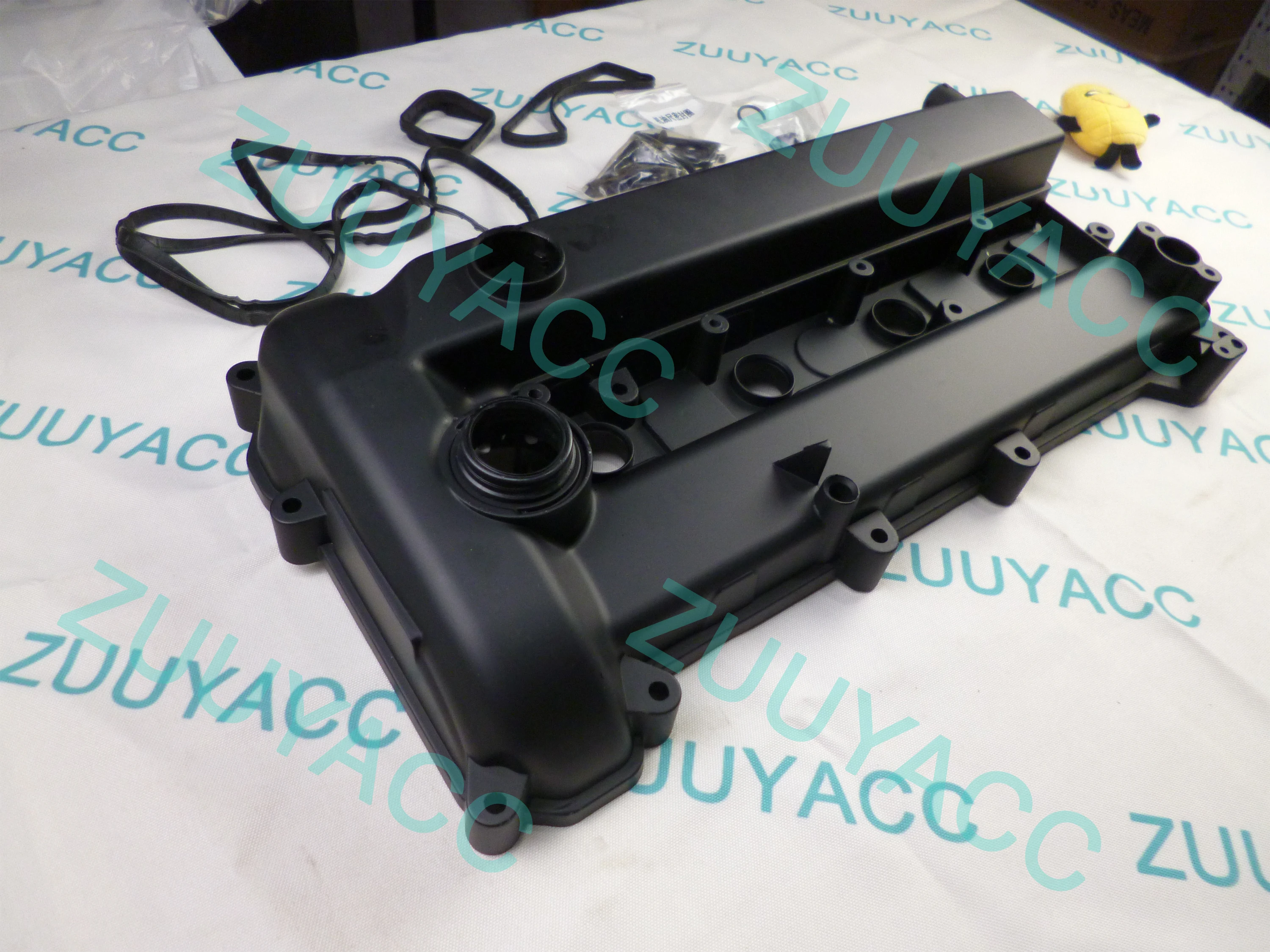 Customize Aluminum Valve Cover with Gasket Fit For Mazda 3 Mazda 6 2.3L L4 06-09 L3N5-10-210C For engine cover bonnet