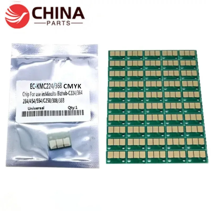 

20 шт. TN512 TN324 TN326 TN513 TN321 TN514 TN515 TN516 картридж чип для Minolta C224 C284 C364 C454 C308