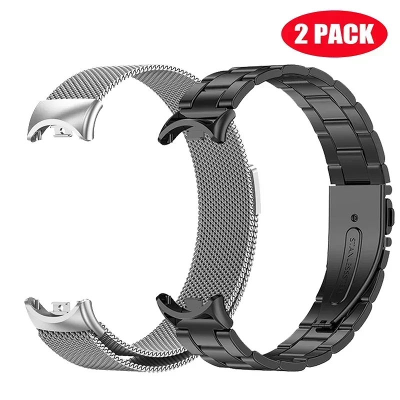 Stainless Steel Magnetic Loop Watchband Bracelet