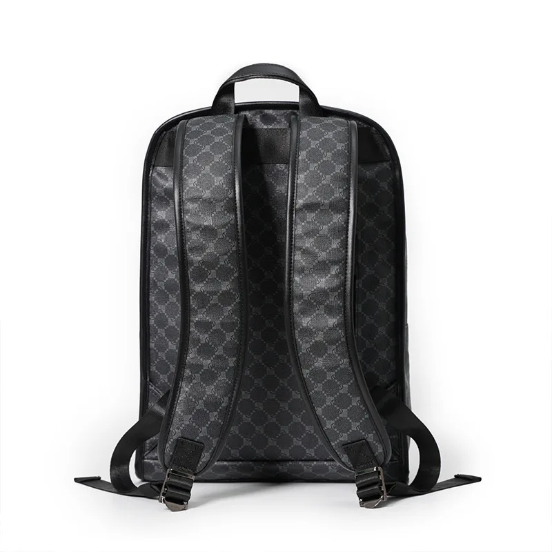 Fashion Backpack Men Luxury Brand Design Men's Backpacks Plaid