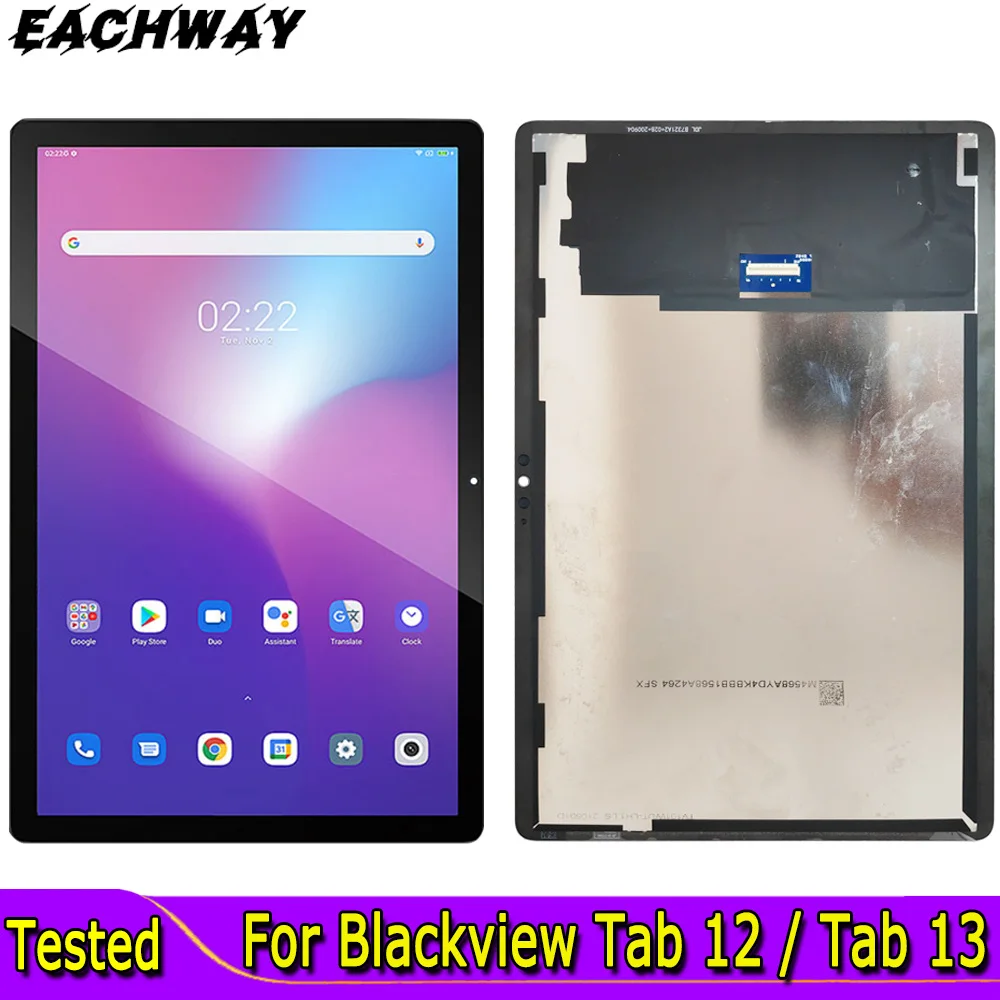 

ЖК-дисплей 10,1 дюйма Tab 13, матрица, стеклянный датчик Pantalla для Blackview Tab 12, запасные части для ЖК-дисплея