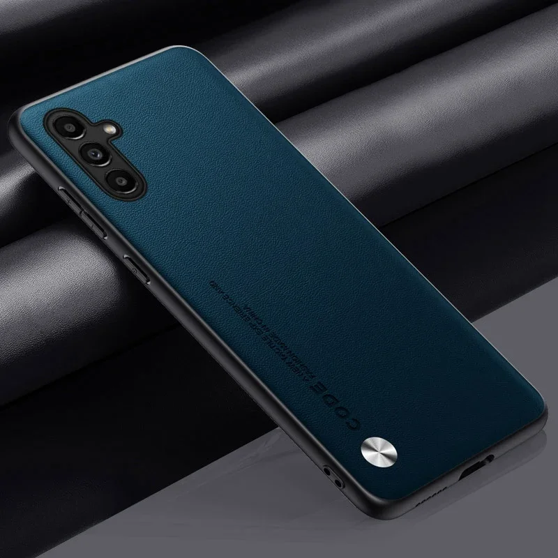Luxury PU Leather Phone Case with Silicone Protection
