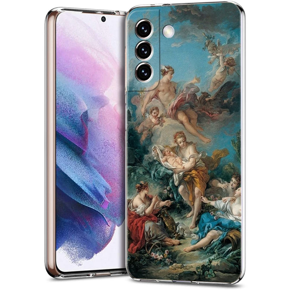 Classical Aesthetic Transparent Art Phone Case