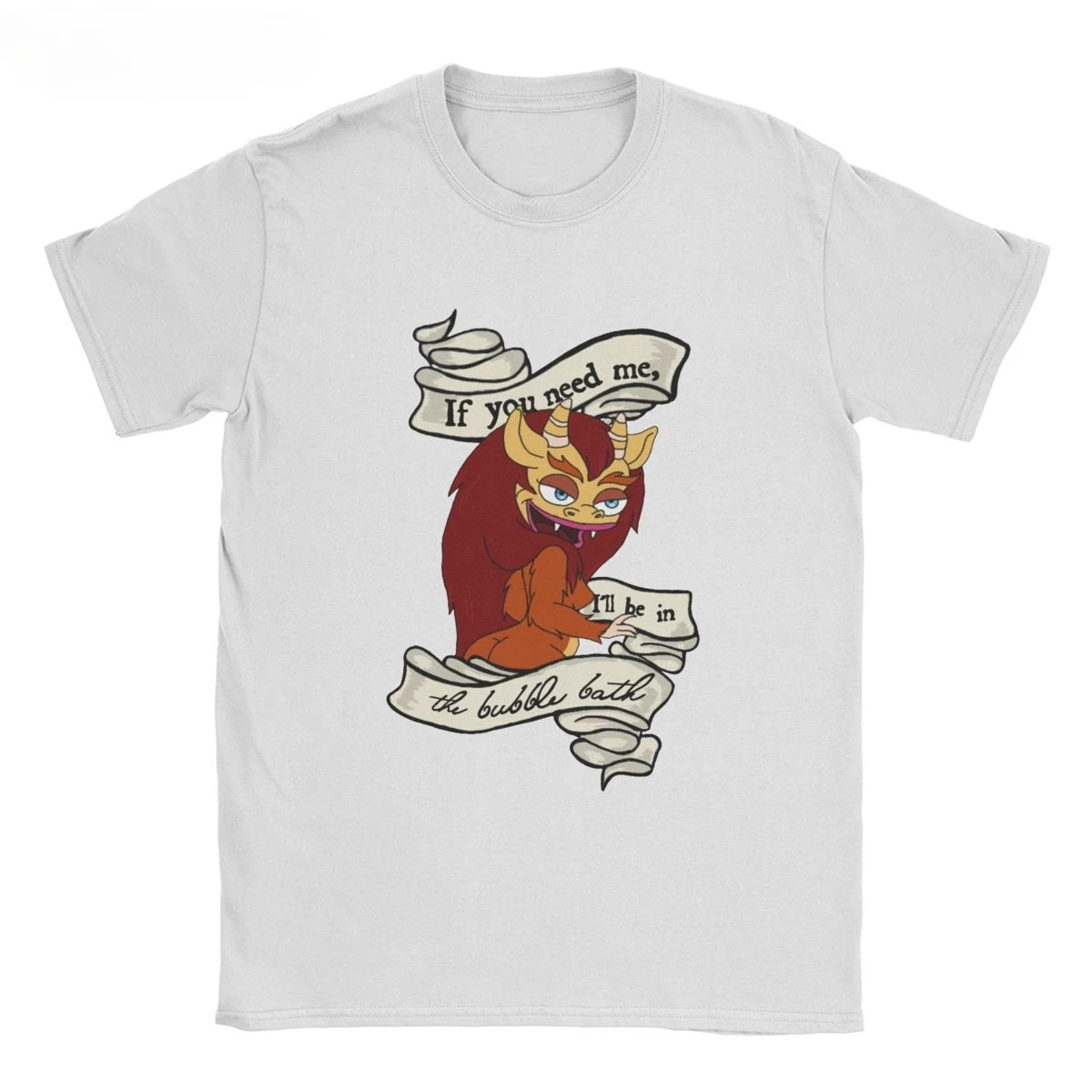 Bubble Bath Man Big Mouth Ente Ormone Monstress Cartoon Fun Summer T-Shirt Per Uomini E Donne Street Wear Fashion Tops
