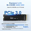 TexHoo Mini PC Intel  N100 Windows 11 Pro  Wifi6 Dual HDMI USB3.2 Supports up to 16GB DDR4 2T NVME SSD Desktop computer 3