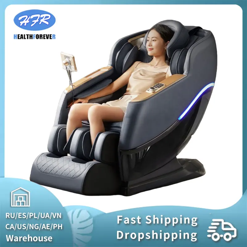 2024 The Latest Model In 4D Zero Gravity Airbag Full Body Massage Chairs Heat Massage Sofa Office chair AI Body Shape Detection sm 839l newest full body 4d electric luxury massage chair sl track manipulator zero gravity massage chairs sofa