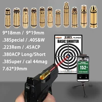 Тактический 9 мм 7,62*39 380ACP 40S и W .223Rem 45ACP Красный лазерный тренировочный пуля 44mag 9x19 мм AK47 Картридж для лазерного тренера с сухим огнем
