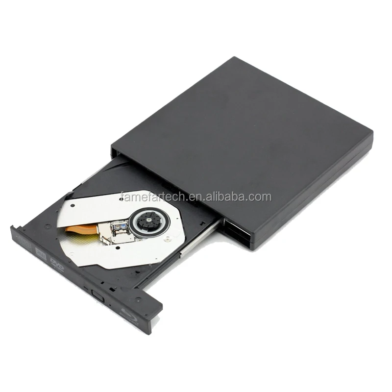 Bluray Drive USB 2.0 External Optical Drive DVD Burner BD-ROM Blu-ray Player Portable CD-RW Writer Recorder for Laptop Computer