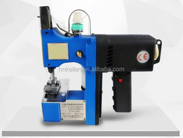 VEVOR Máquina de coser portátil para cerrar bolsas Máquina de coser  eléctrica para cerrar bolsas Máquina de coser portátil de 220 V Máquina de  coser