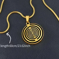 1pc New Arrival Lakhovsky MWO Necklace EMF Wave Protection Fashion Jewelry Necklace Pendant 1