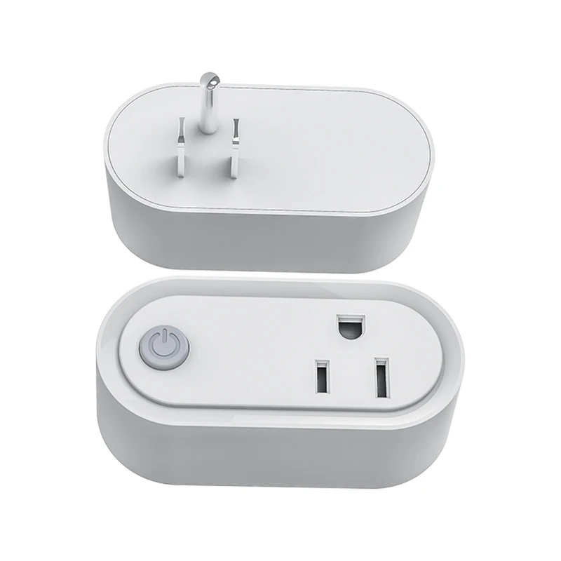 

Smart US Plug For Zigbee WiFi Socket With Power Monitoring Timer Function Smartlife App Compatible With Alexa Home