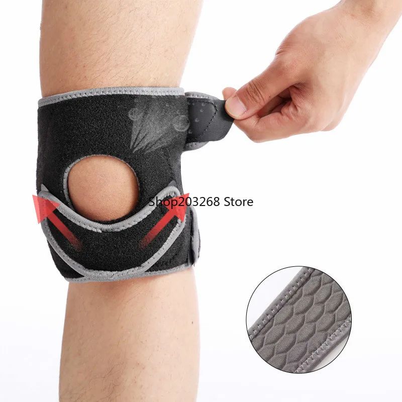 

1pc Adjustable Neoprene Patella Knee Strap Patella Tendon Brace Stabilizer Knee Support Wrap Pain Relief Meniscus Tear Men Women