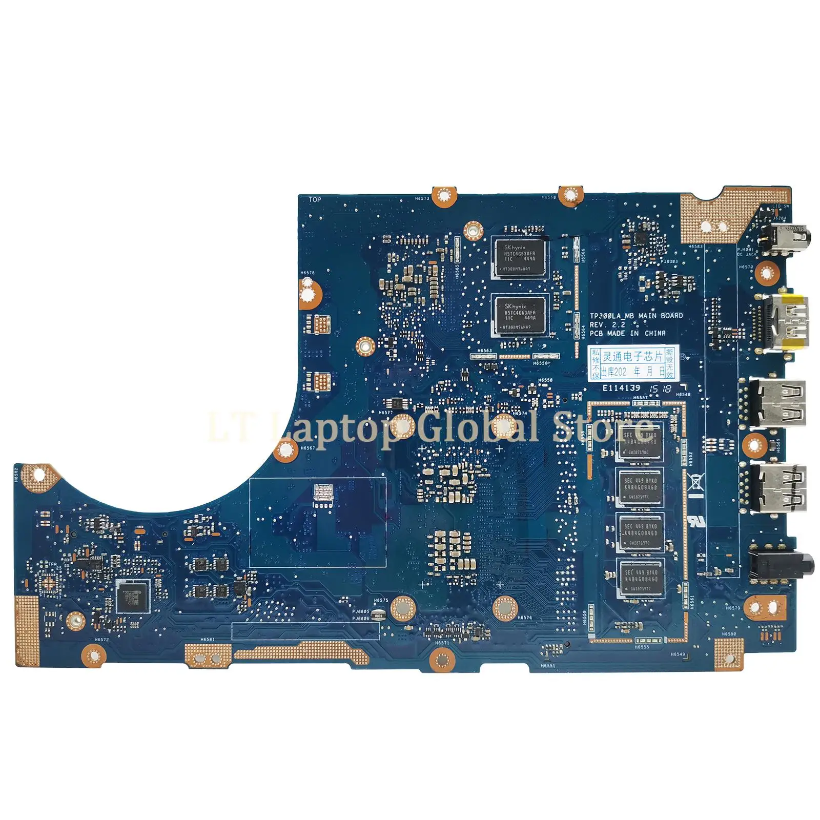 Placa-mãe do Portátil para Asus Tp300la Tp300l Tp300ld Tp300lj Q302l Q302la i3 i5 i7 4o Processador Central da Geração 4gb Ram Uma Gt820m - Imagem 5