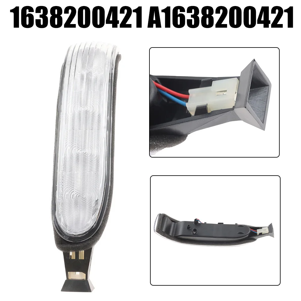 

1pcs Mirror Blinking Light Right Side Rearview Mirror Blinking Light For Mercedes ML For AMG 2002-2005 1638200421 A1638200421