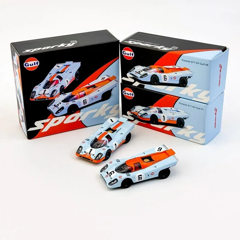 Sparky X Tiny 1:64 Porsche 956 917 Le Mans 24H Racing Double