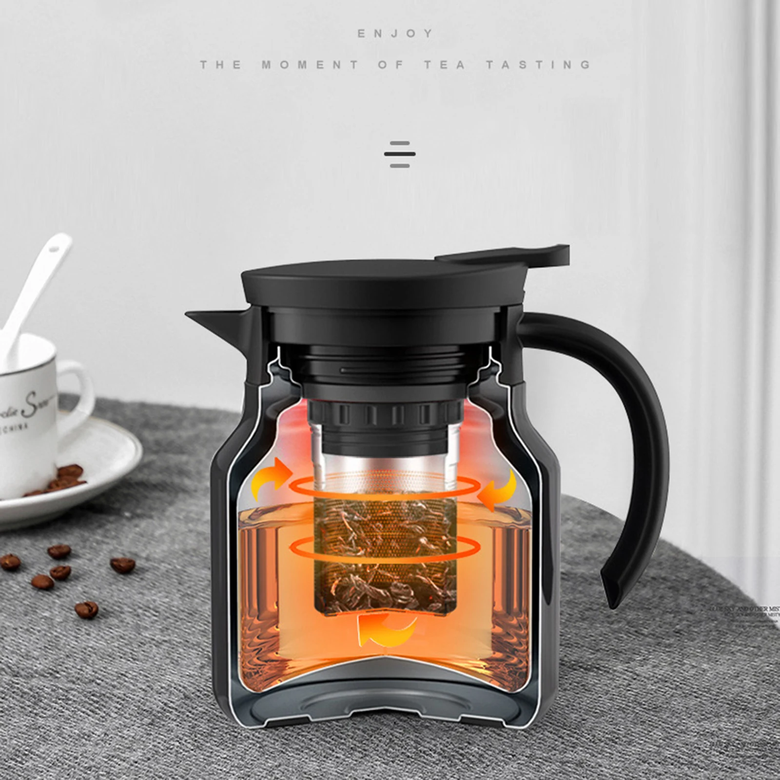 Vacuum Flask Tea Pot Marine Grade Stainless Steel 800Ml