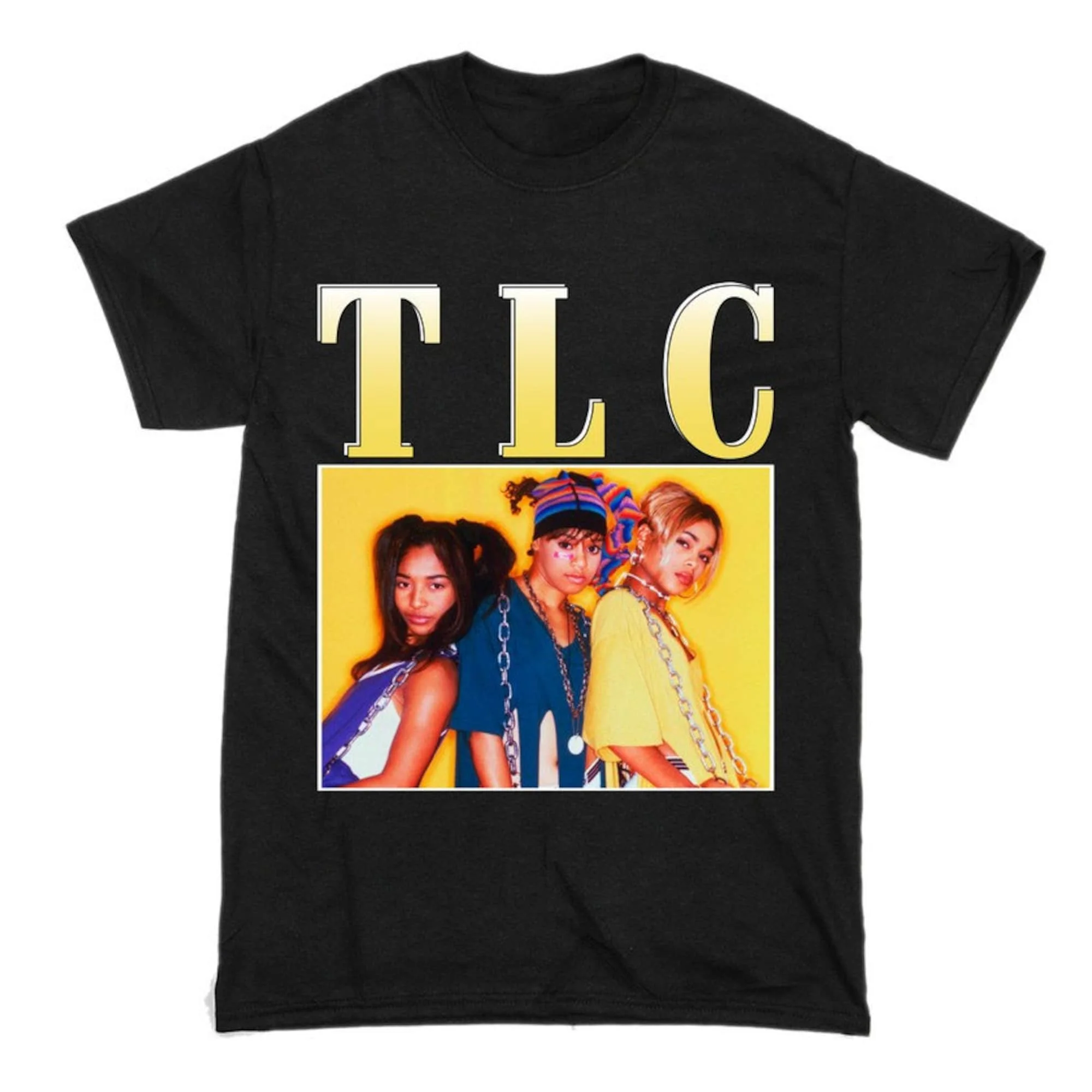 Tlc Famosa Maglietta Uomo E Donna Softstyle
