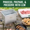 Products MightyBite 20 Pound Capacity Manual Meat Mixer, Stainless Steel, Manual Only 6