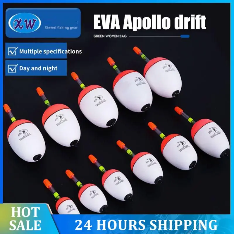 EVA Luminous Fishing Buoy 60g/80g/100g Fishing Luminous Night Float Light Stick Foam Plastic