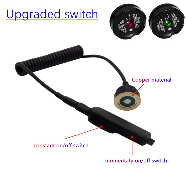 Remote Pressure Switch Red Laser Sight Rat Tail Switch laser sight red dot laser sight