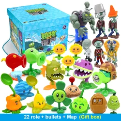 Complete PLANTS VS ZOMBIES 2 Toy Set - Boxed Action Figures Gift (22 role set)