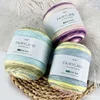 100g Dyed Pure Cotton Yarn, Gradient Medium Coarse Soft Knitted Yarn Ball, DIY Sweater Hat Shawl Hand Woven Scarf Crochet Thread 4