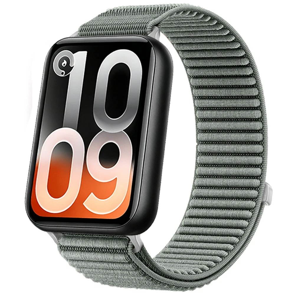 Breathable Nylon Loop Wave Braided Strap Wristband