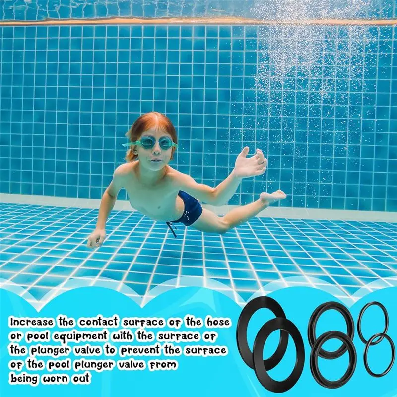 18개 이내 배송 25076RP O링 고무 와셔 (수영장 플런저 밸브 및 교체용 가스켓 10745, 10262, 10255)