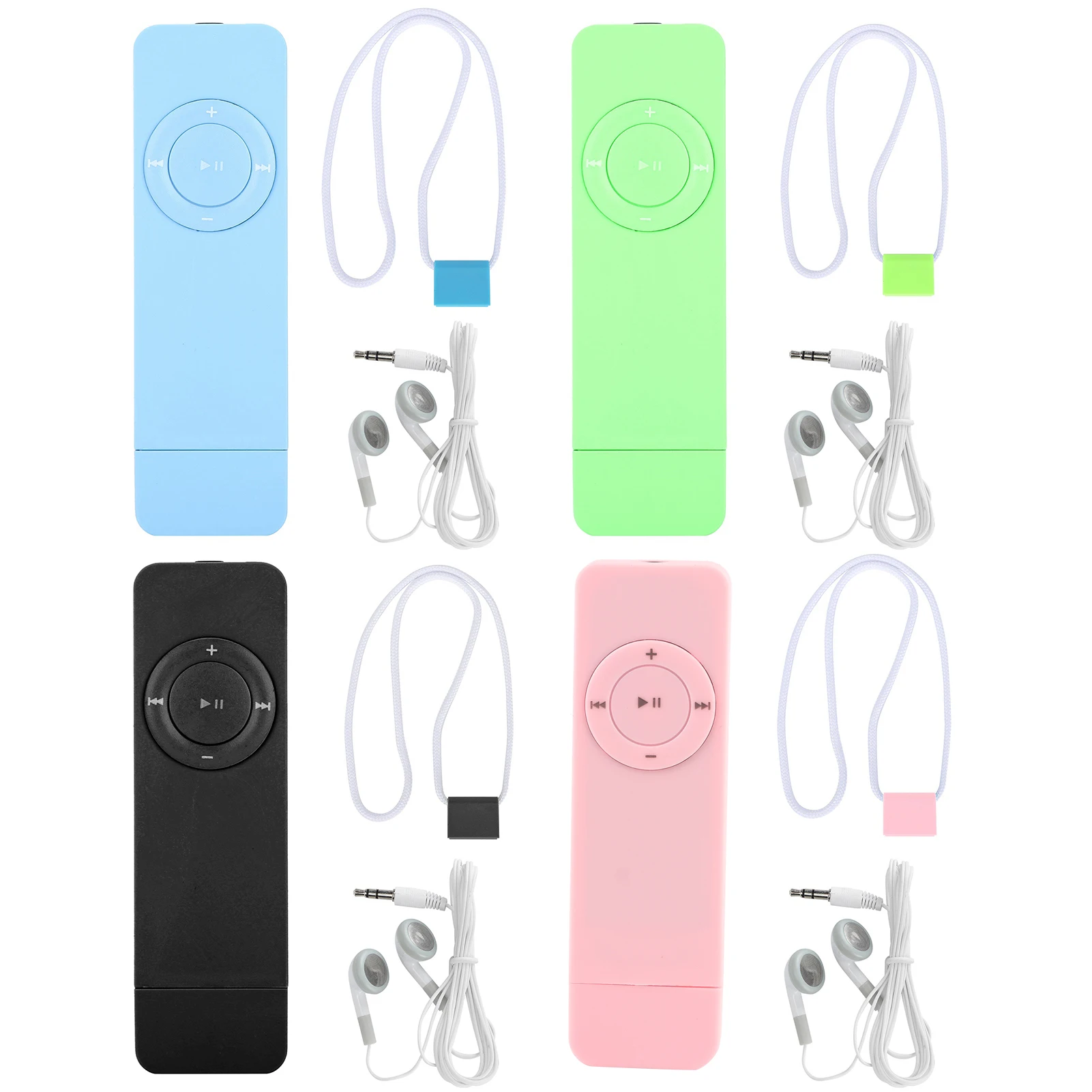 Portable MP3 Music Player with Lanyard