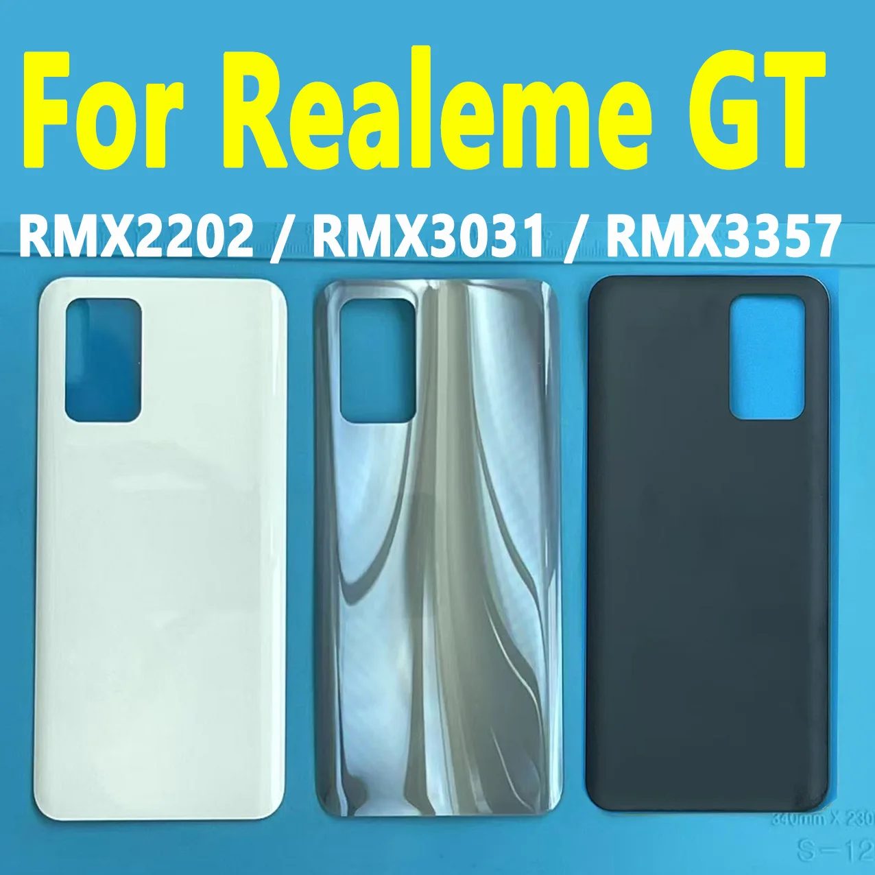 리얼미 GT / GT Neo 배터리 커버 후면 유리 (비, 비접착식) 리얼미 RM..