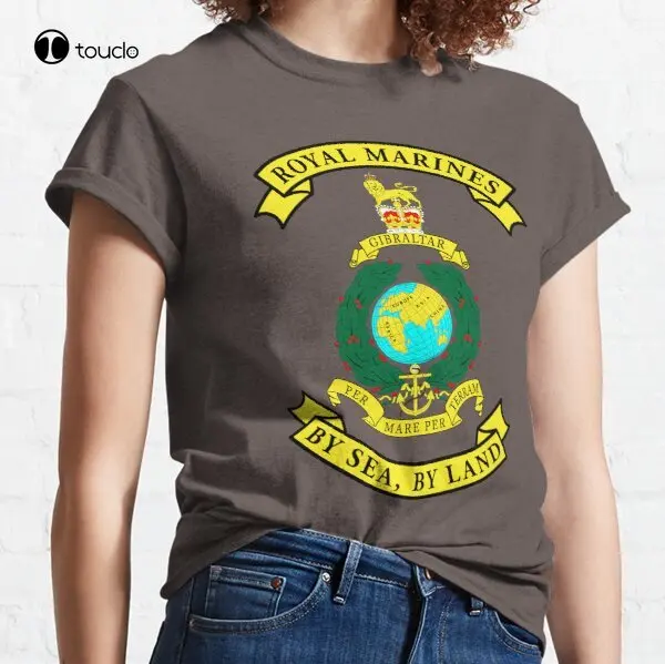 

Royal Marines Classic T-Shirt Tee Shirt Horror Shirt Custom Aldult Teen Unisex Digital Printing Tee Shirts New Popular Tshirt