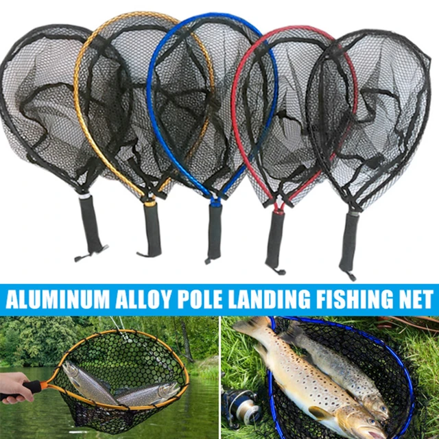 Aluminum Alloy Folding Dip Net  Easy Throw Fly Fishing Net - Fly Fishing  Net Folding - Aliexpress