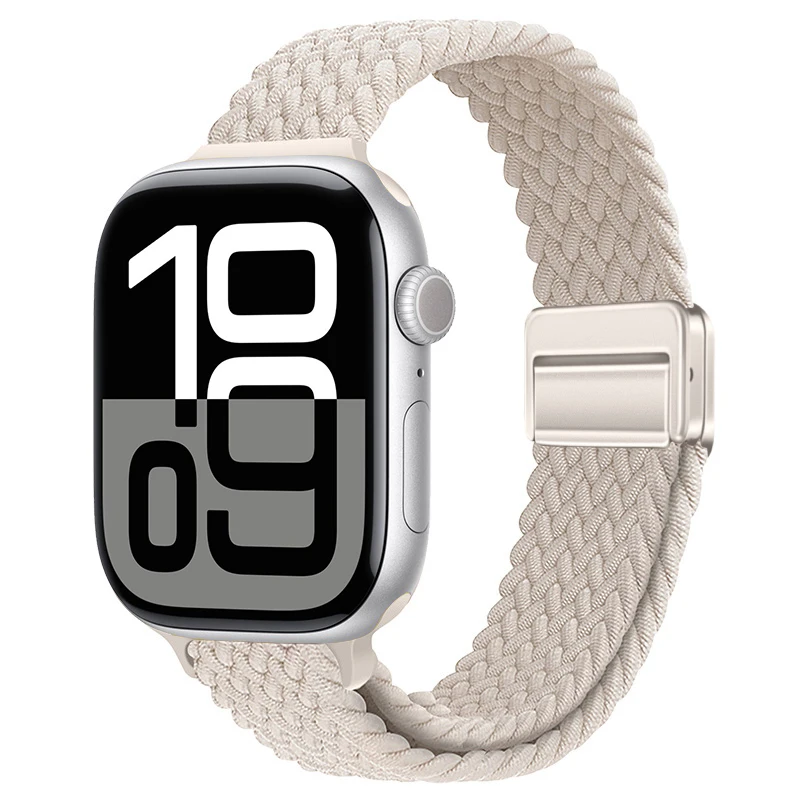 Compact Nylon Elastic Braided Bracelet