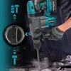 PATUOPRO 26mm Brushless Rotary Hammer Drill 2-Mode 10J Cordless Electric Hammer Drill Handheld Power Tool For Makita 18V Battery 5