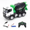 Huina 1:18 Nine-Channel Remote Control Mixer Truck Engineering Car Toys Wireless Electric Remote Control Car Engineering Car Mod 5