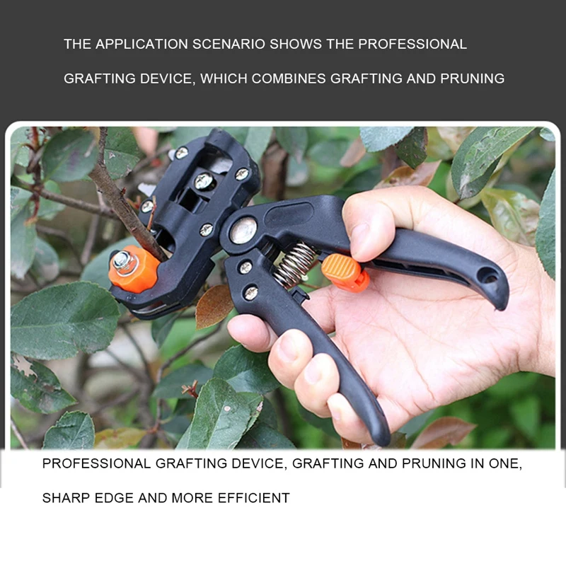 Garden Tools Professional Farming Pruning Shears Grafting Scissor Fruit Tree Vaccination Secateurs Cutting Knife 3