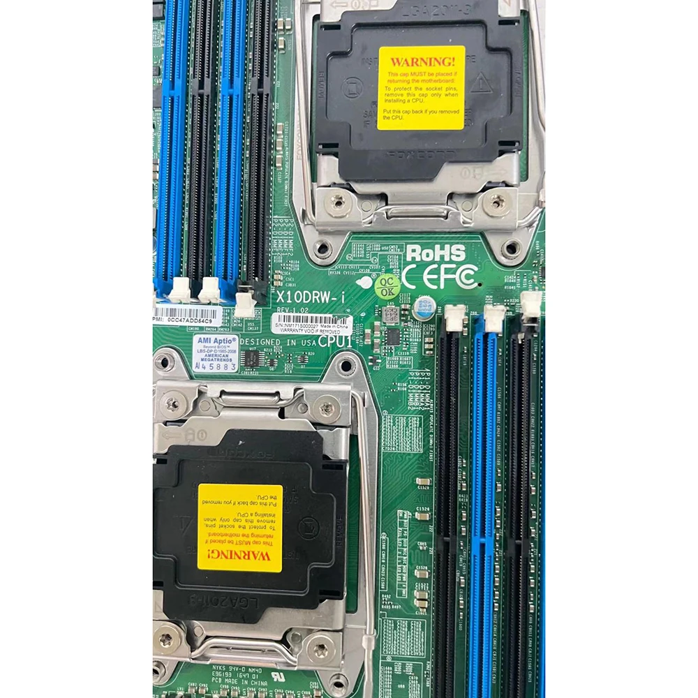 Two-Way Server Motherboard For Supermicro X10DRW-i X99 C612 DDR4 E5 V3 V4 High Quality 6 Two-Way Server Motherboard For Supermicro X10DRW-i X99 C612 DDR4 E5 V3 V4 High Quality - Image 4