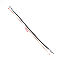 Durable Rubber Coated Motorcycle Speedometer Cable (650mm)