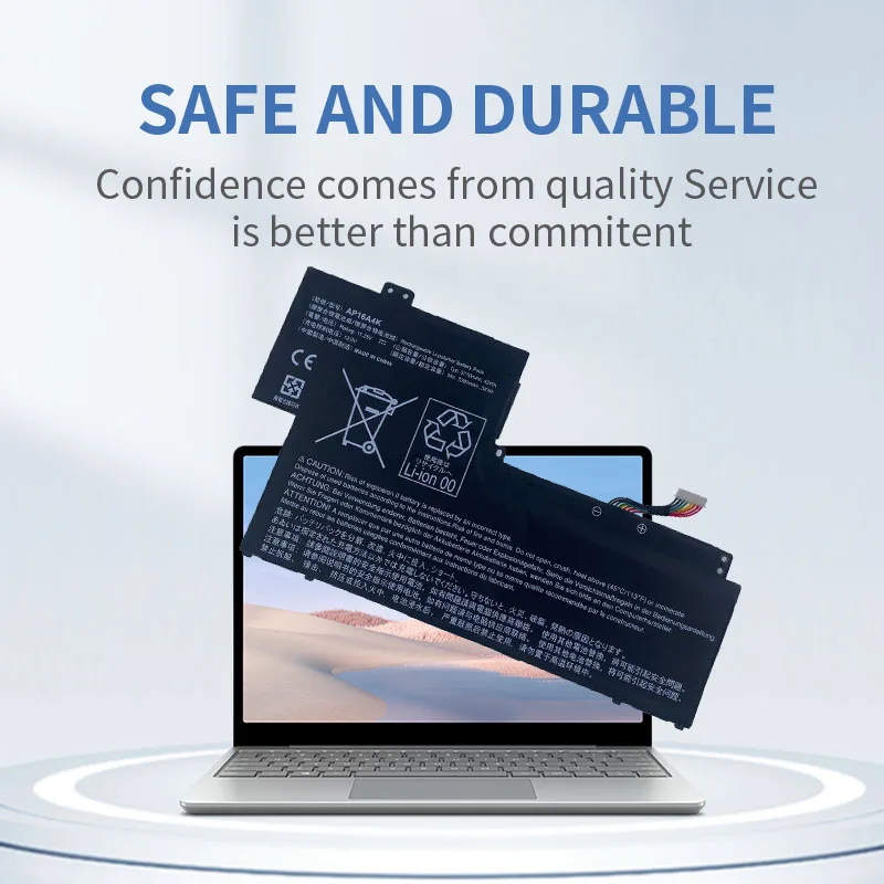 Ap16A4K Laptop Battery For Acer Swift 1 Sf113-31 N17P2 N16Q9 Kt.00304.003