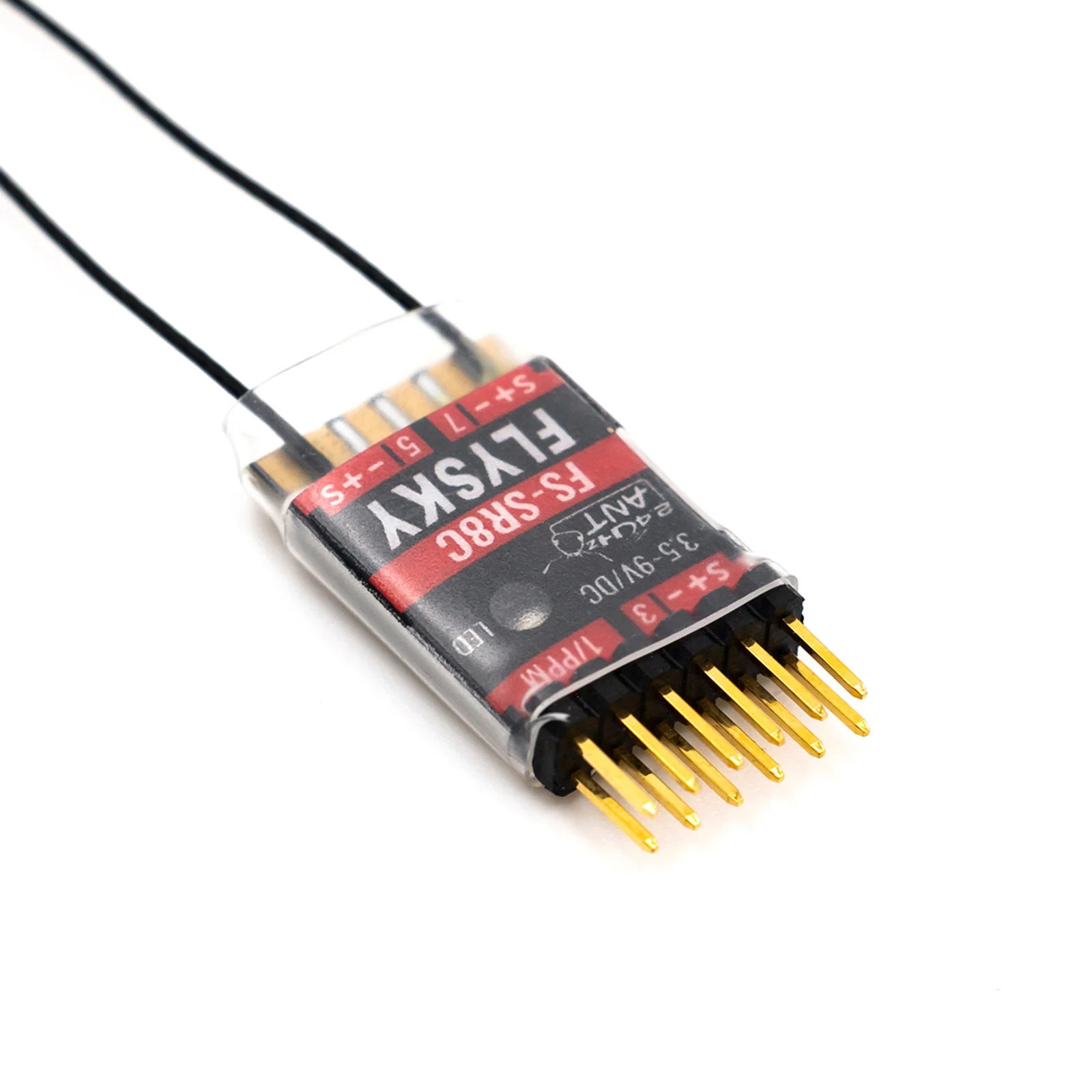 Récepteur FS-SR8C ANT 8 canaux PWM pour drone FPV