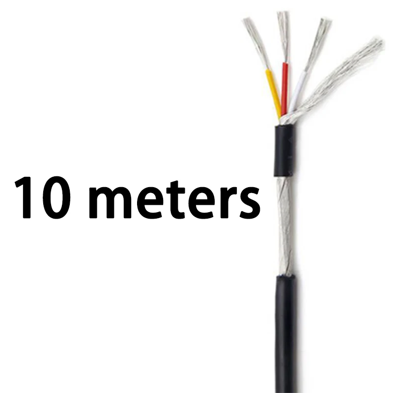 High-Quality Shielded Audio Signal Cable, Multiple AWG Options, PVC-Covered Copper with Multi-Core Configuration