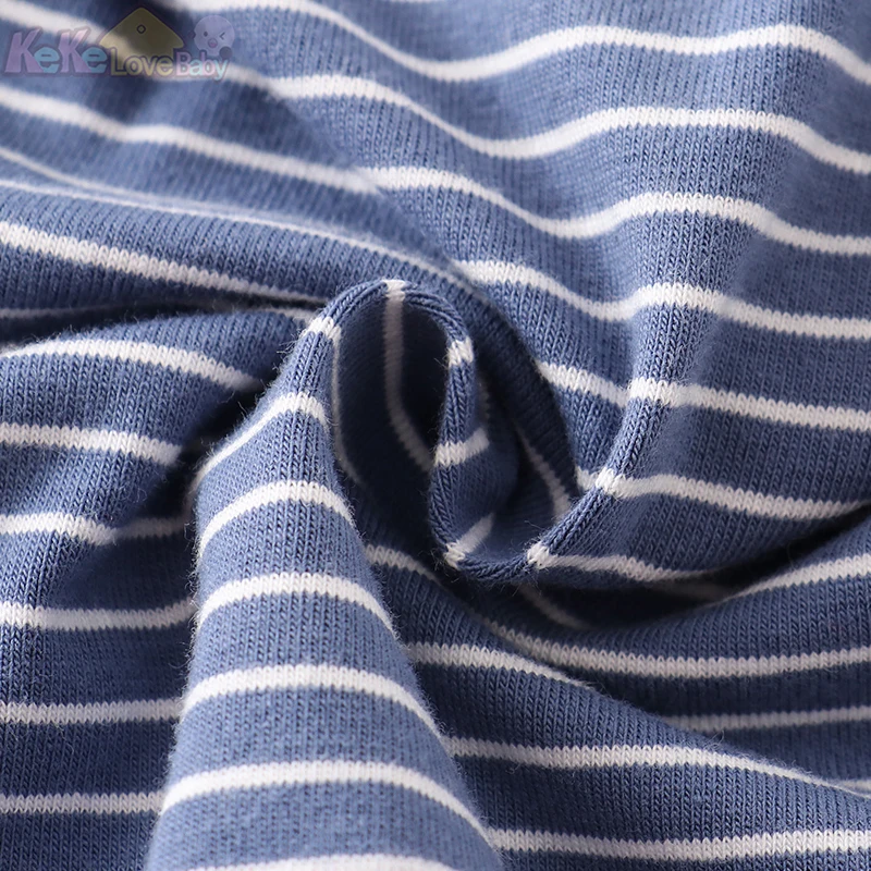 Newborn Baby Boy Romper Long sleeve Girl Infant Cotton Clothes Knitted Stripe Solid Jumpsuit For Toddler Outfits 0-24M
