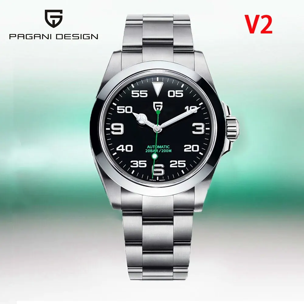 Orologio Meccanico Automatico Uomo – Quadrante Scheletrato, Cassa Acciaio 40mm, Cinturino Inox, Impermeabile 3 ATM, Luminoso - 4
