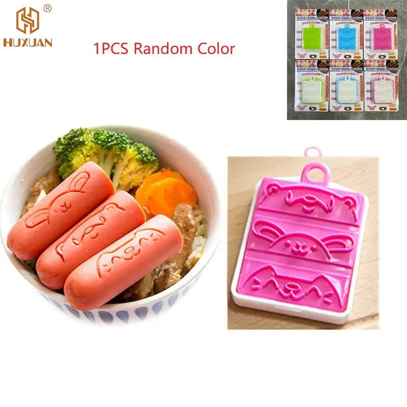 1PCS Sausage Hot Dog Cutter Flower Crab Octopus Ham Sausage Cutter Barbecue Hot Dogs Kitchen Cutting Mold Mould DIY Lunch