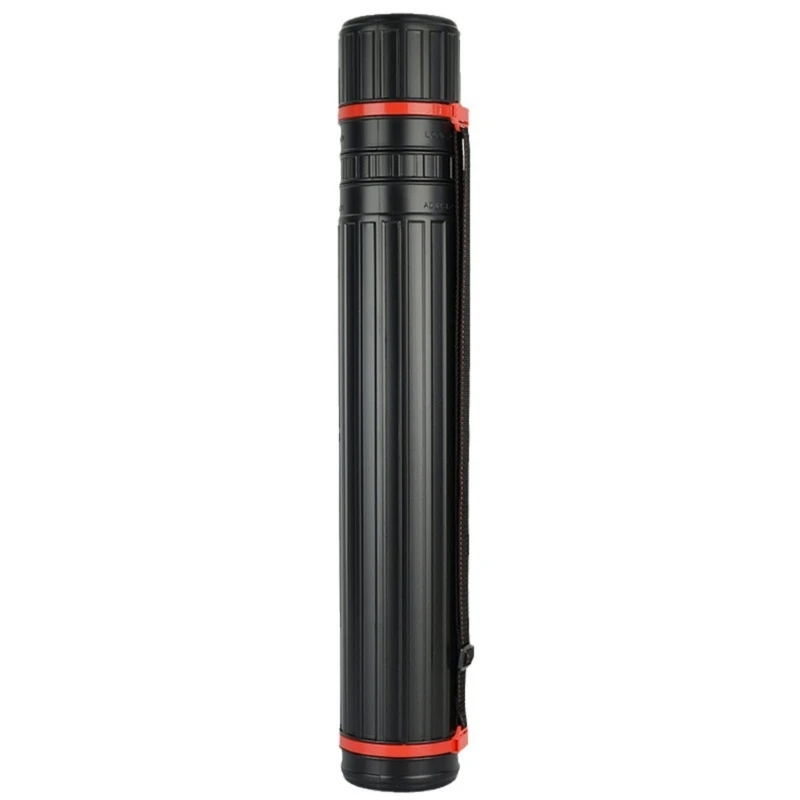 Telescoping Poster Tube Extendable Poster Tube with Strap Telescoping Art Transport for Document Drawing art transport tube