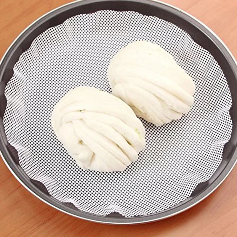 

Non-Stick Steamer Mat Dim Sum Tools Food Grade Silicone Kitchen Under Steamers Mat Cooking Accessories Eco-Friendly Cookware