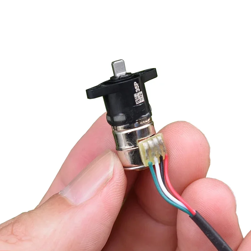 Stepper Motor Mini Tiny 10mm Planetary Gear Stepper Motor Micro 2-Phase 4-Wire Gear Reduction Stepping Motor DIY Robot Monitor