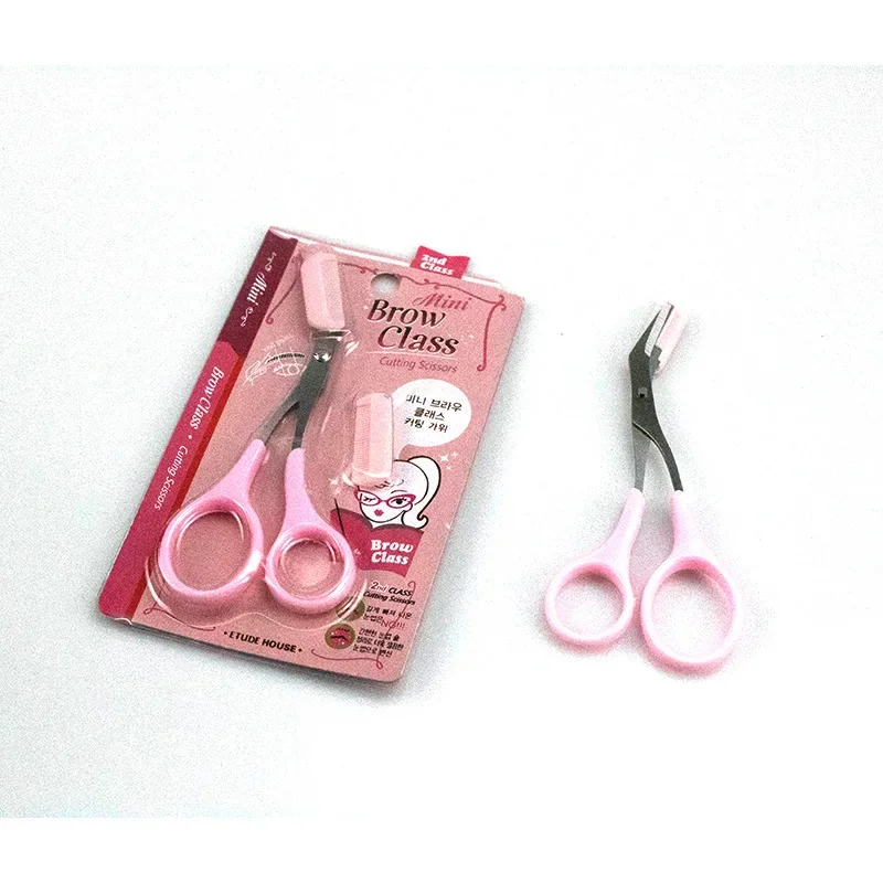 Eyebrow Trimmer Scissor Beauty Products for Women Eyebrow Scissors with Comb Stainless Steel Makeup Tools Beauty Scissors
