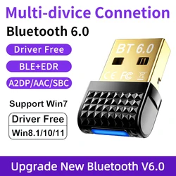 Enhanced USB Bluetooth 5.4 Audio Transmitter & Receiver Dongle (Upgraded BT V6.0)