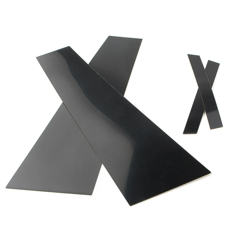 For Mercedes CLS C219 2006-2011 Car Pillar Posts Door Window Trim Cover Panel Stickers Styling Accessories Exterior Parts